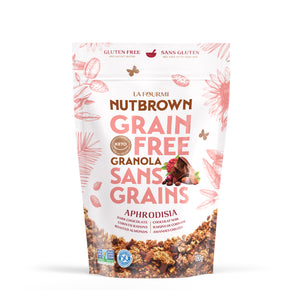 Fourmi Bionique, glutenfreies Knuspermüsli, Aphrodisiaque, Nutbrown - Gluten free - 180g