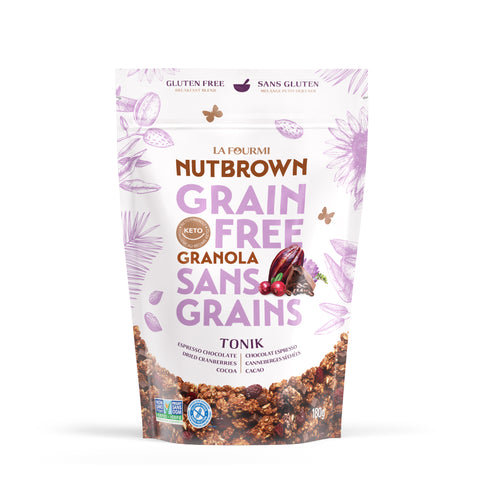 Fourmi Bionique, glutenfreies Knuspermüsli Tonic, Nutbrown - Gluten free - 180g