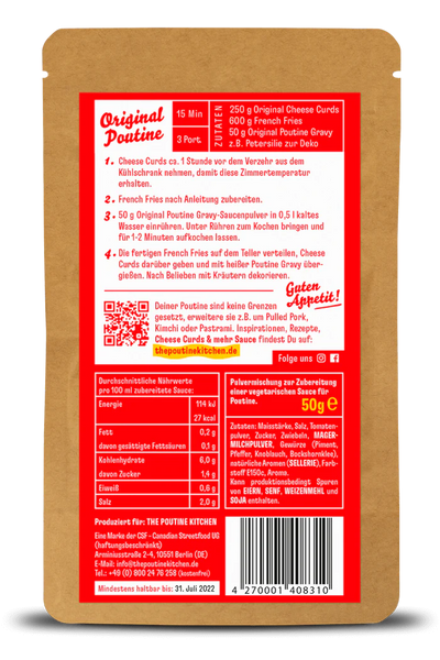 Poutine Gravy, 50g
