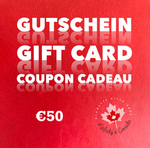 Gutschein - Gift card for Canada lovers