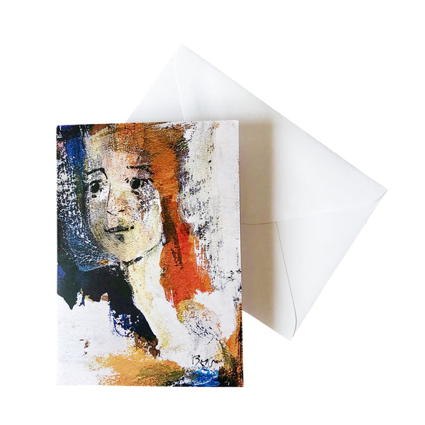 Kunst-Grußkarte "La belle jeunesse triomphante" Basque