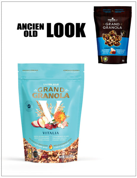 Fourmi Bionique, Knuspermüsli Vitalia, Grand Granola, 283g