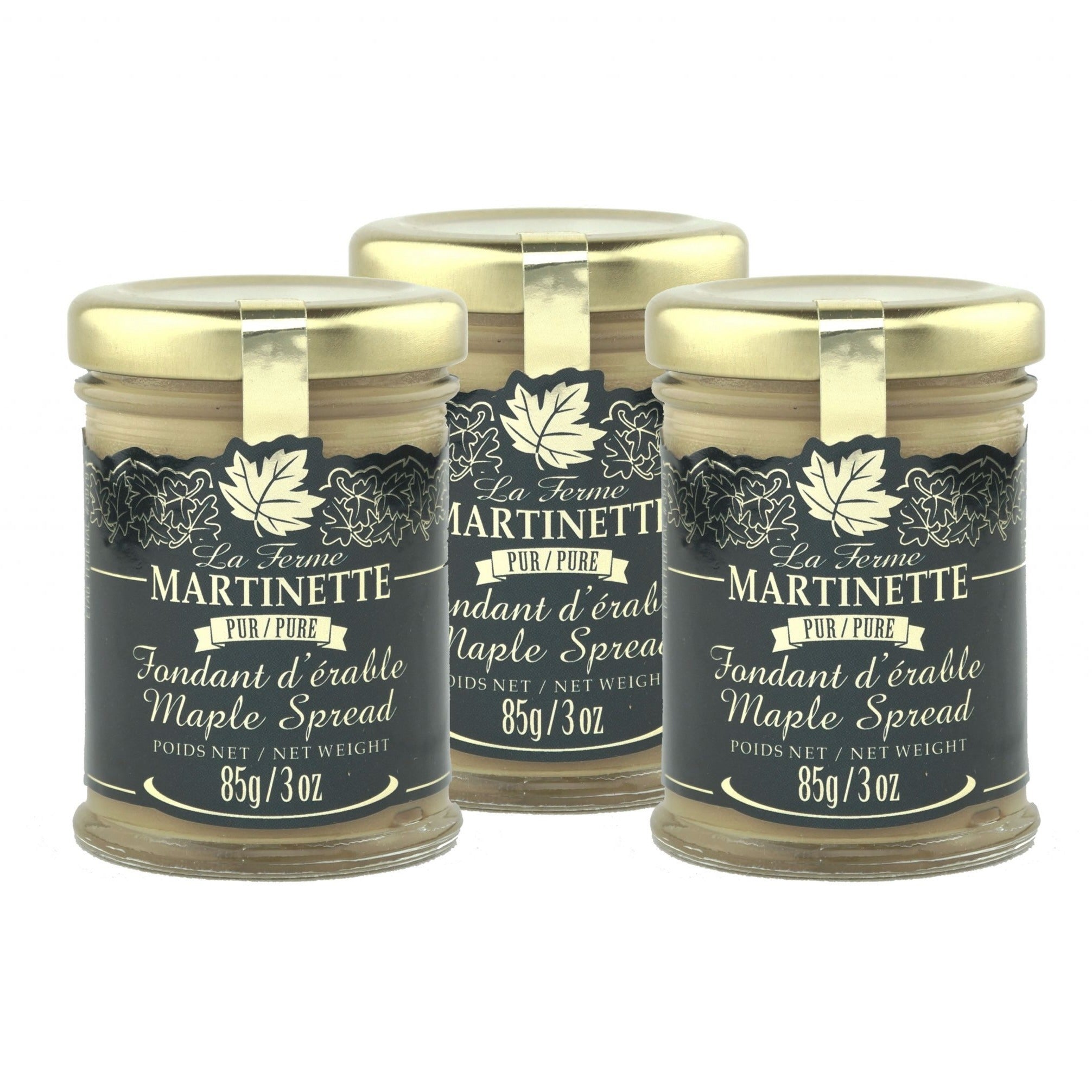 La Ferme Martinette - Ahorncreme - 3 x 85g