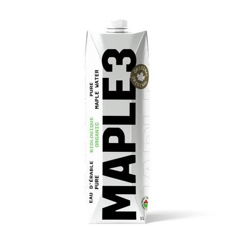 Maple3 - maple water - biologisches Ahornwasser aus Kanada 1000 ml