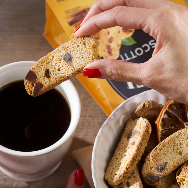 Tutti Gourmet, glutenfreie Biscotti, Orange & dunkle Schokolade - Gluten free - 180g