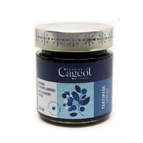 Tartinade de bleuet sauvage - Fruchtaufstrich Wilde Blaubeeren, Glas, 212ml