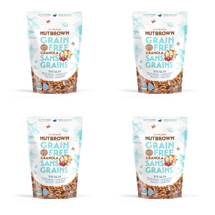 Fourmi Bionique Set -  4 x Nutbrown Vitalia - glutenfrei - 720g