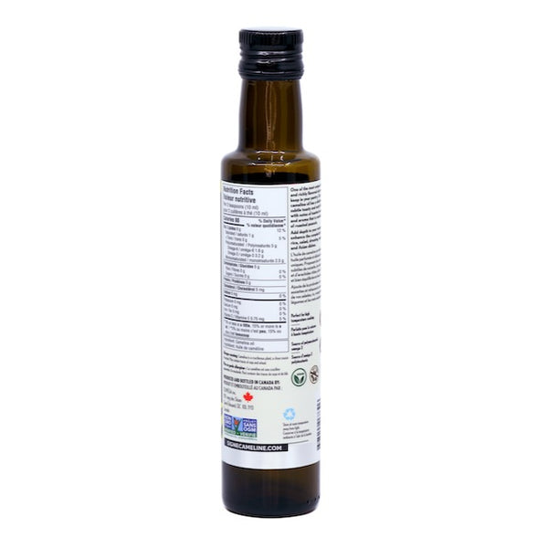 Geröstetes Leindotteröl - roasted camelina oil, Olimega, kaltgepresst, 100ml